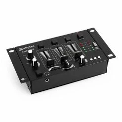 Bon marché ⭐ Skytec Tables De Mixage DJ STM-3020 Console De Mixage 3/2 🤩