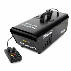 De gros 🌟 Beamz Effets & Machines à Fumée F1500 Fazer Machine à Brouillard 🎁 -Pas Cher Lumière Magasin 10019483 yy 0005 titel Beamz F1500 Nebelmaschine DMX 1500W