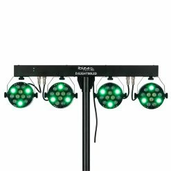 Vente flash 👍 Ibiza Sets D'éclairage De Soirée DJLIGHT80LED Trépied D'éclairage ⌛ -Pas Cher Lumière Magasin 10031028 yy 0003 detail ibiza DJLIGHT80LED Lichtstativ 4x1W RGBW LED