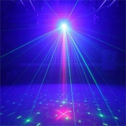 Remise 🤩 Beamz Lasers Surtur II Projecteur Laser 😍 -Pas Cher Lumière Magasin 10031738 yy 0005 detail beamZ Surtur II Doppelstrahl Laser RG 3W LED Blau