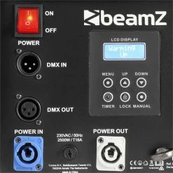 Sortie 🧨 Beamz Effets & Machines à Fumée S2500 Machine à Brouillard 🥰 -Pas Cher Lumière Magasin 10031742 yy 0004 detail S2500 Smokemachine DMX LED 24x10W 4in1