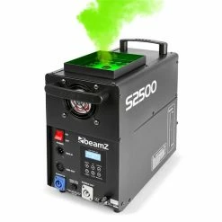 Sortie 🧨 Beamz Effets & Machines à Fumée S2500 Machine à Brouillard 🥰 -Pas Cher Lumière Magasin 10031742 yy 0005 front S2500 Smokemachine DMX LED 24x10W 4in1