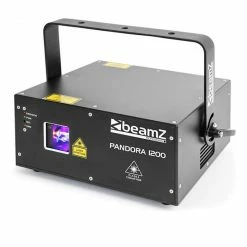 Le moins cher 🧨 Beamz Lasers Pandora 1200 TTL Projecteur Laser ✔️