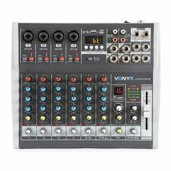 Sortie ⌛ Vonyx Tables De Mixage DJ VMM-K802 Mixeur 8 Canaux 👏 -Pas Cher Lumière Magasin 10032361 yy 0002 detail Vonyx VMM K802 MusMix 8Ch BT Echo USB