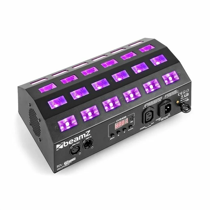 Nouveau ✨ Beamz Jeux De Lumière LED BUV463 LED UVstroboscope 💯 5 Nouveau ✨ Beamz Jeux De Lumière LED BUV463 LED UVstroboscope 💯 – Image 3