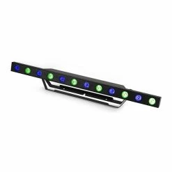Sortie ✔️ Beamz Jeux De Lumière LED Professional Barre LED LCB155 🤩 -Pas Cher Lumière Magasin 10033646 yy 0007 front LCB155 LED BAR 12x12W 6in1 RGBWA UV
