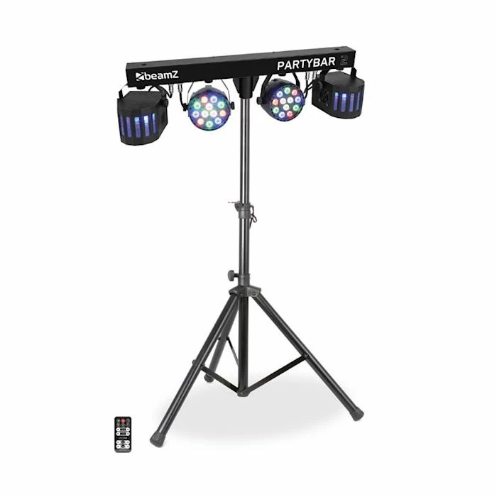 Bon marché 🥰 Beamz Jeux De Lumière LED Partybar 2 Système D'éclairage 🛒