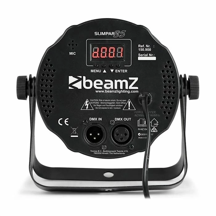 Tout neuf 😉 Beamz Jeux De Lumière LED SlimPar 35 Projecteur LED 12x 3 W ✨ – Image 3