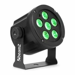 Remise 🤩 Beamz Jeux De Lumière LED SlimPar 30 Projecteur 👏