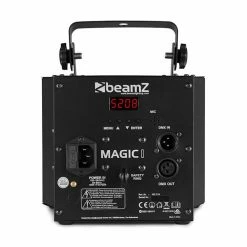 De gros 💯 Beamz Jeux De Lumière LED Magic 1 Derby Effet De Lumière 👍 -Pas Cher Lumière Magasin 10033667 yy 0003 titel back Beamz Magic 1 Derby Strobe UV Lichteffekt