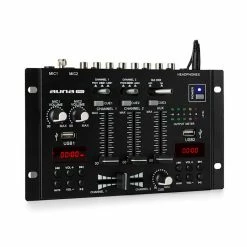Vente flash ✔️ Auna Pro Tables De Mixage DJ DJ-22BT MKII Table De Mixage 🥰