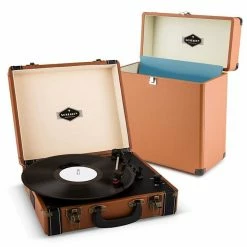 De gros 😍 Auna Flight Cases & Racks DJ Jerry Lee Platine Vinyle Rétro 🛒