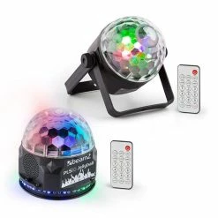 Le moins cher ❤️ Beamz Jeux De Lumière LED PLS35 Set V2 Strobe Stroboscope LED ⭐