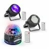 Bon marché 🤩 Beamz Jeux De Lumière LED PLS10 Set V4 Jellyball Stroboscope LED PLS15 ✨