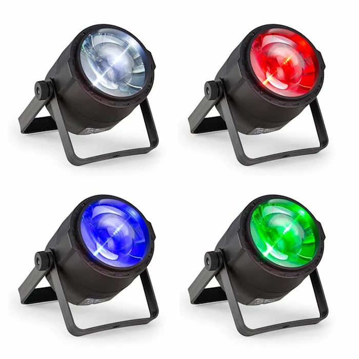 Bon marché 🤩 Beamz Jeux De Lumière LED PLS10 Set V4 Jellyball Stroboscope LED PLS15 ✨ – Image 5